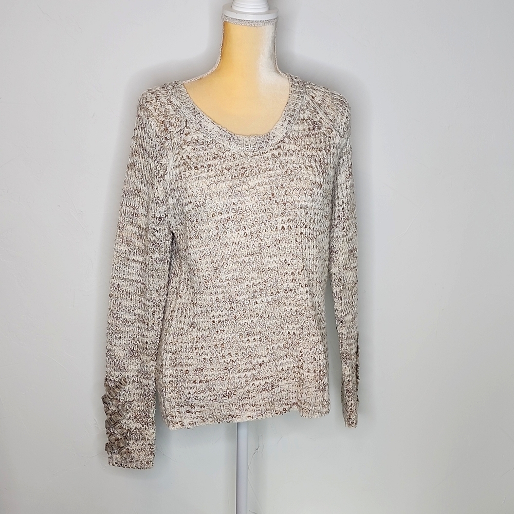 Size M AMERICAN RAG oatmeal colored sweater